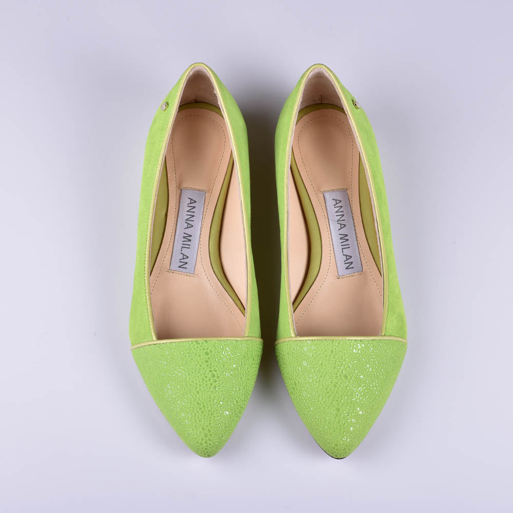 Bailarinas de piel verde