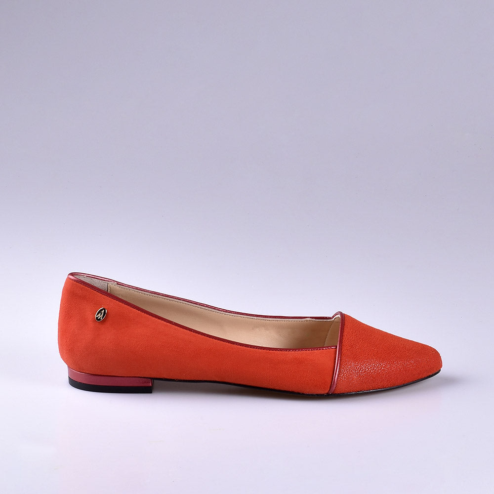 bailarinas piel naranja