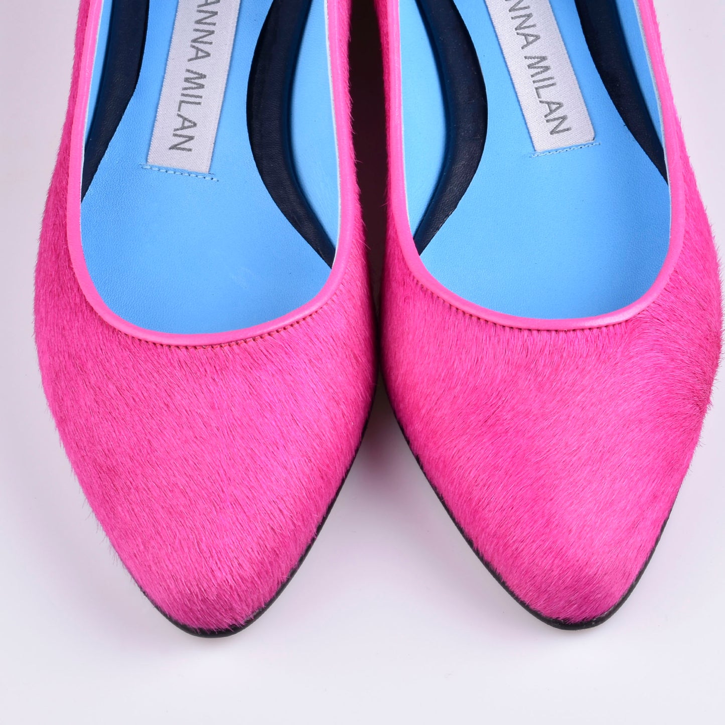 bailarinas azul y rosa