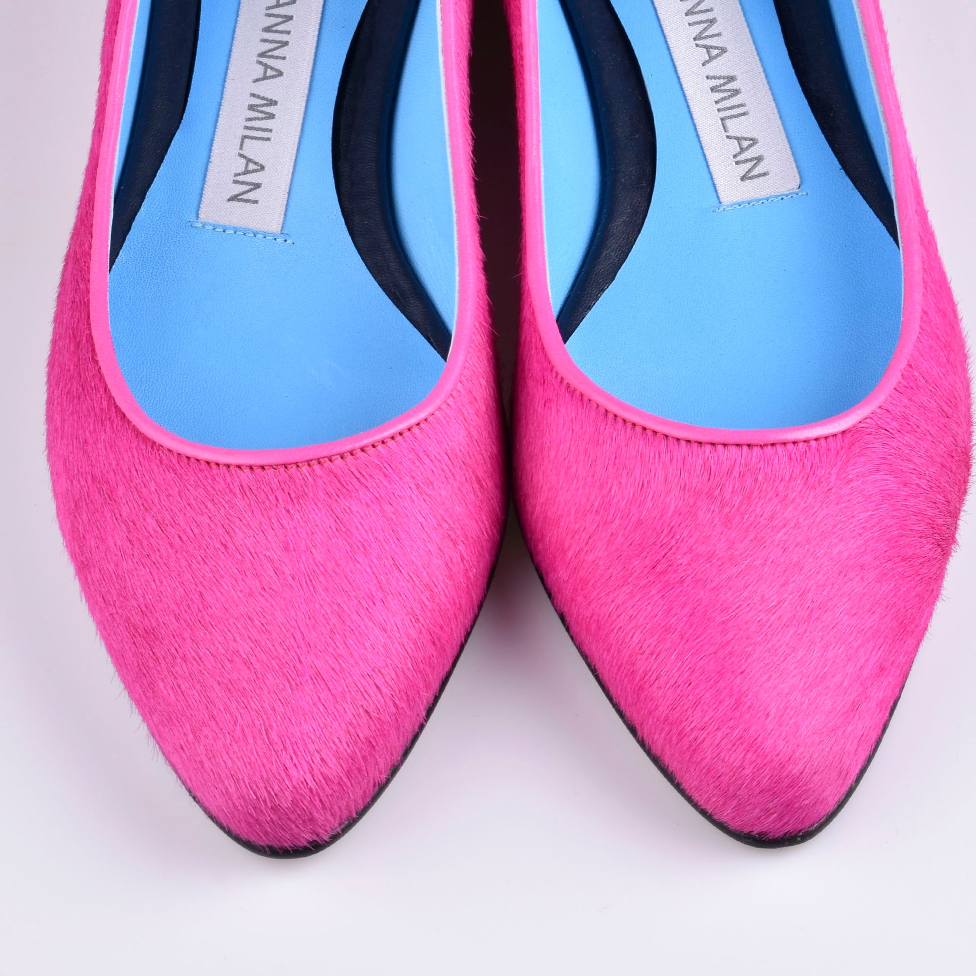 bailarinas azul y rosa