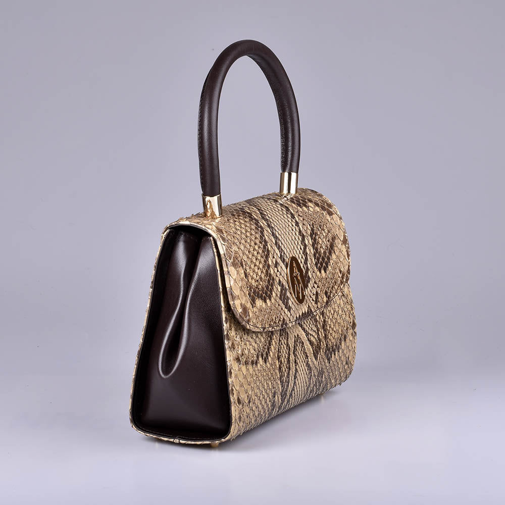bolso mujer de pitón