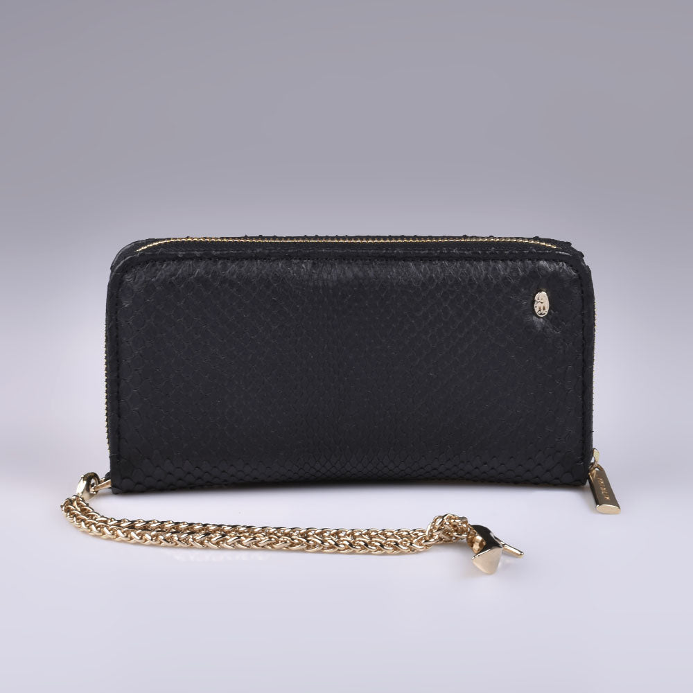 Cartera piel piton exclusiva