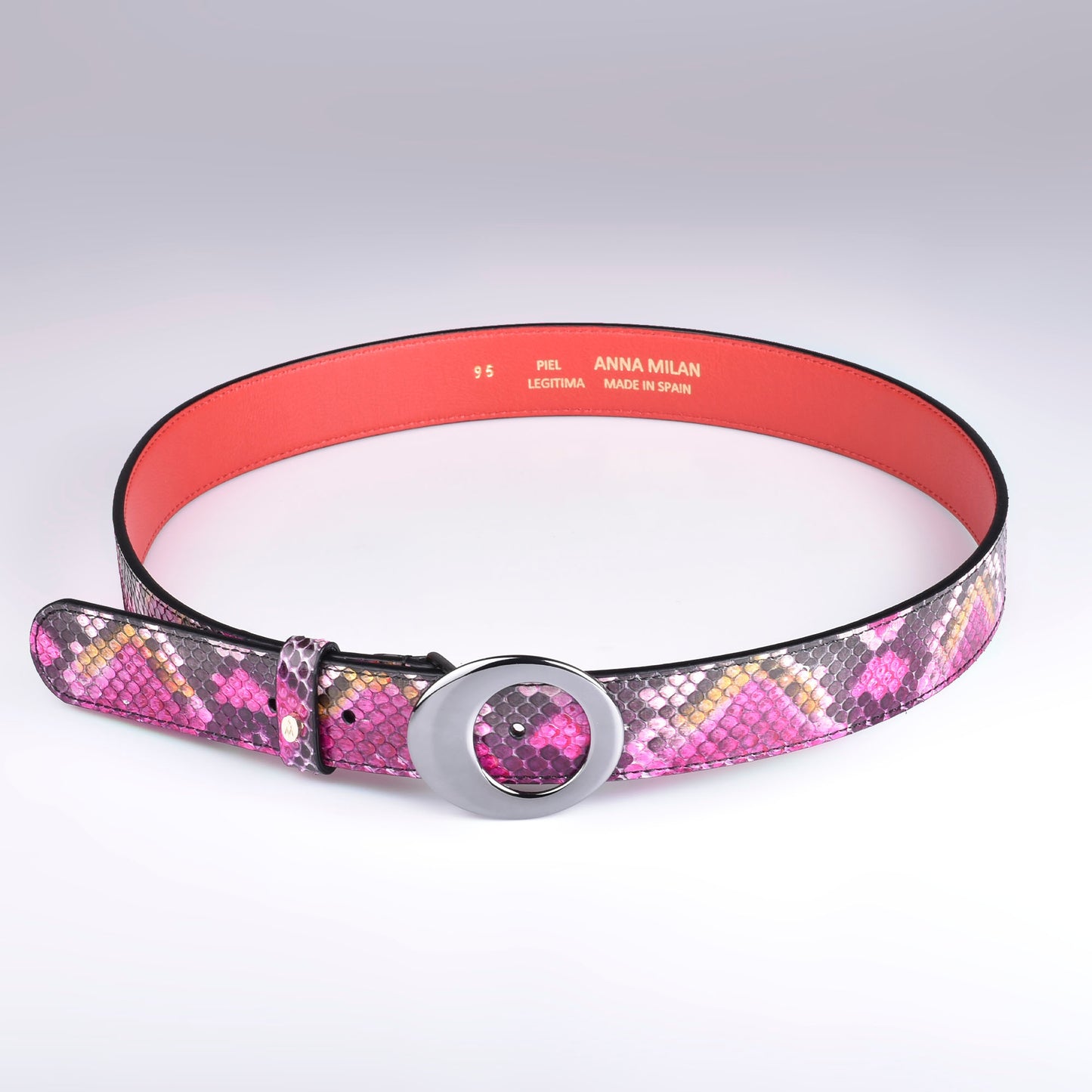 Cinturón mujer curo rosa