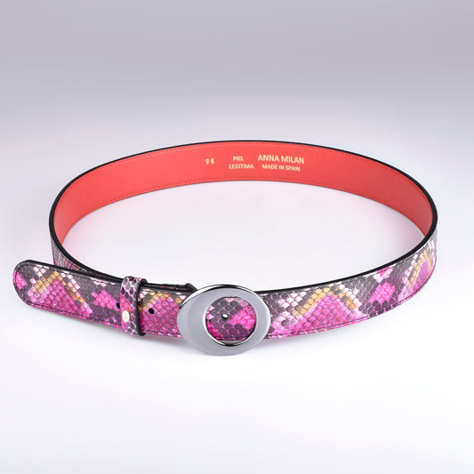 Cinturón mujer curo rosa