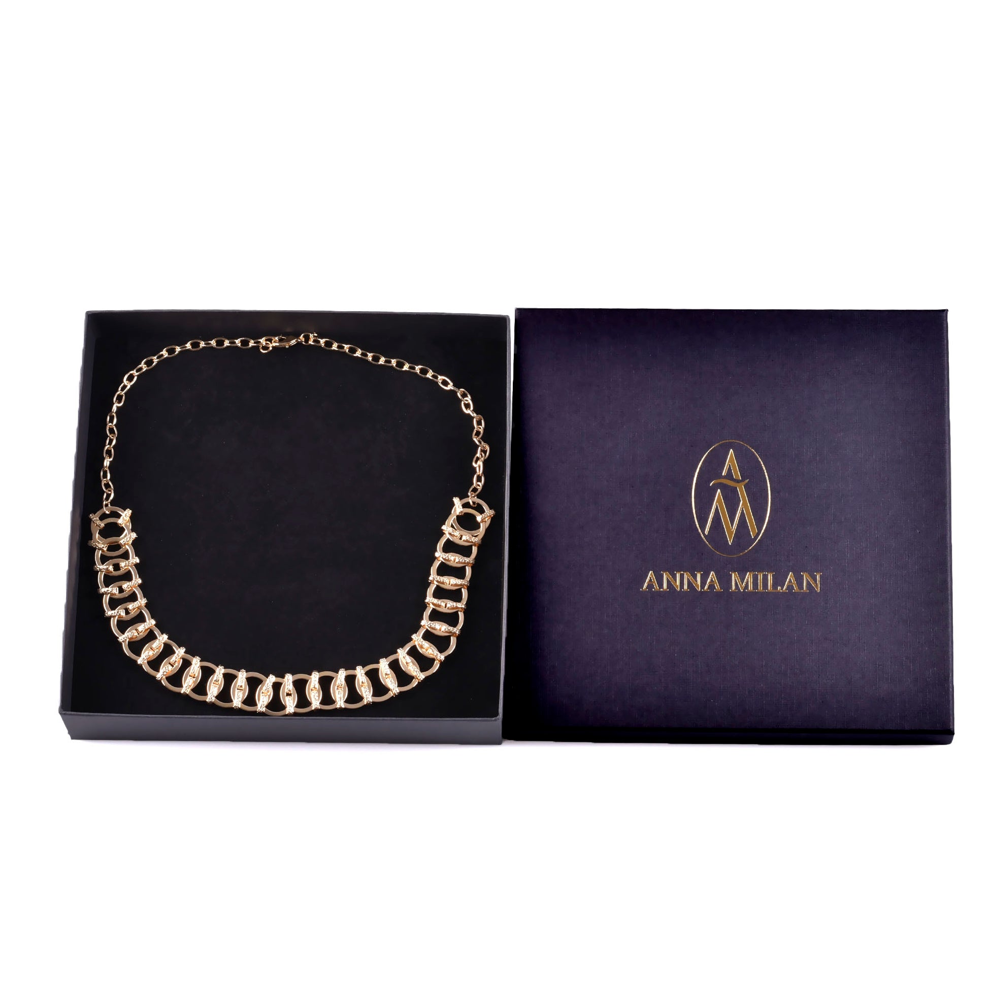 collar mujer oro
