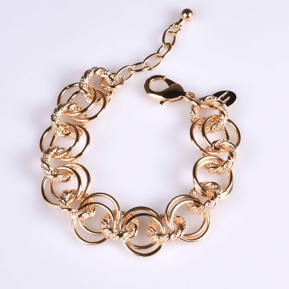 pulsera mujer de aros