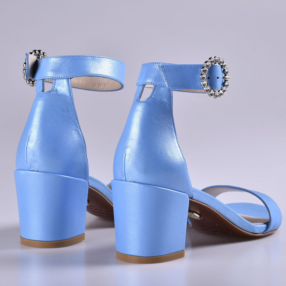 Sandalias de piel