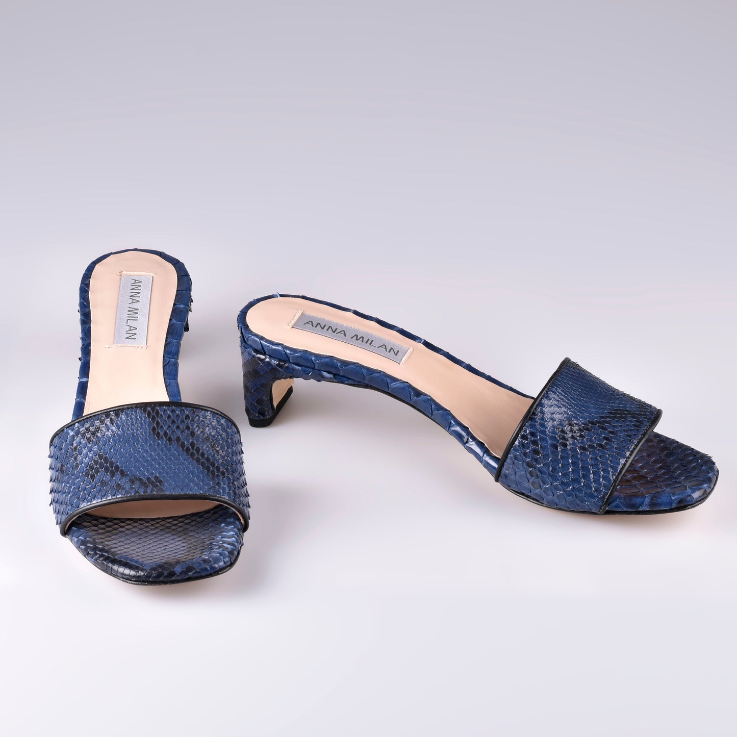 sandalias mujer pitón natural