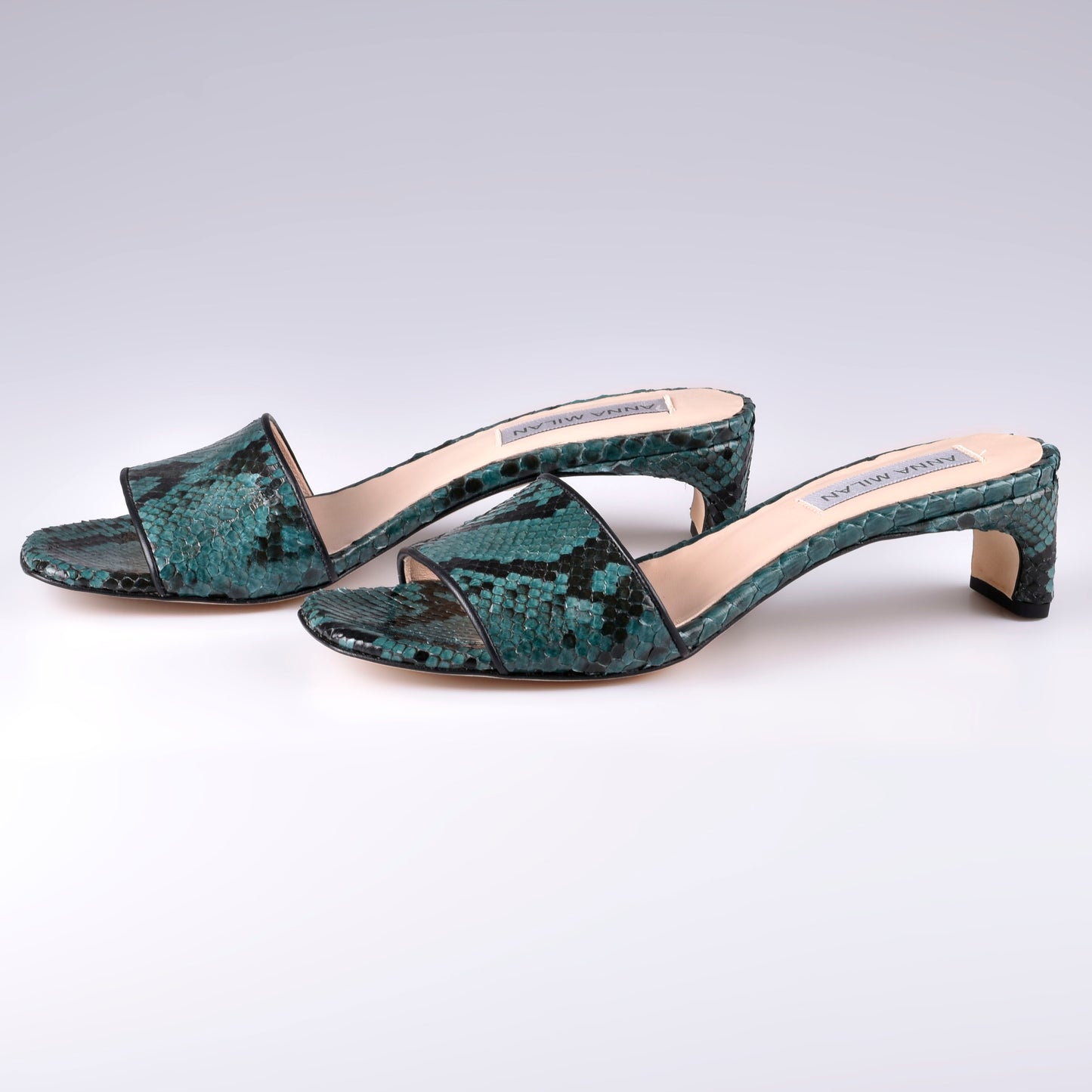 Sandalias Pitón Verde