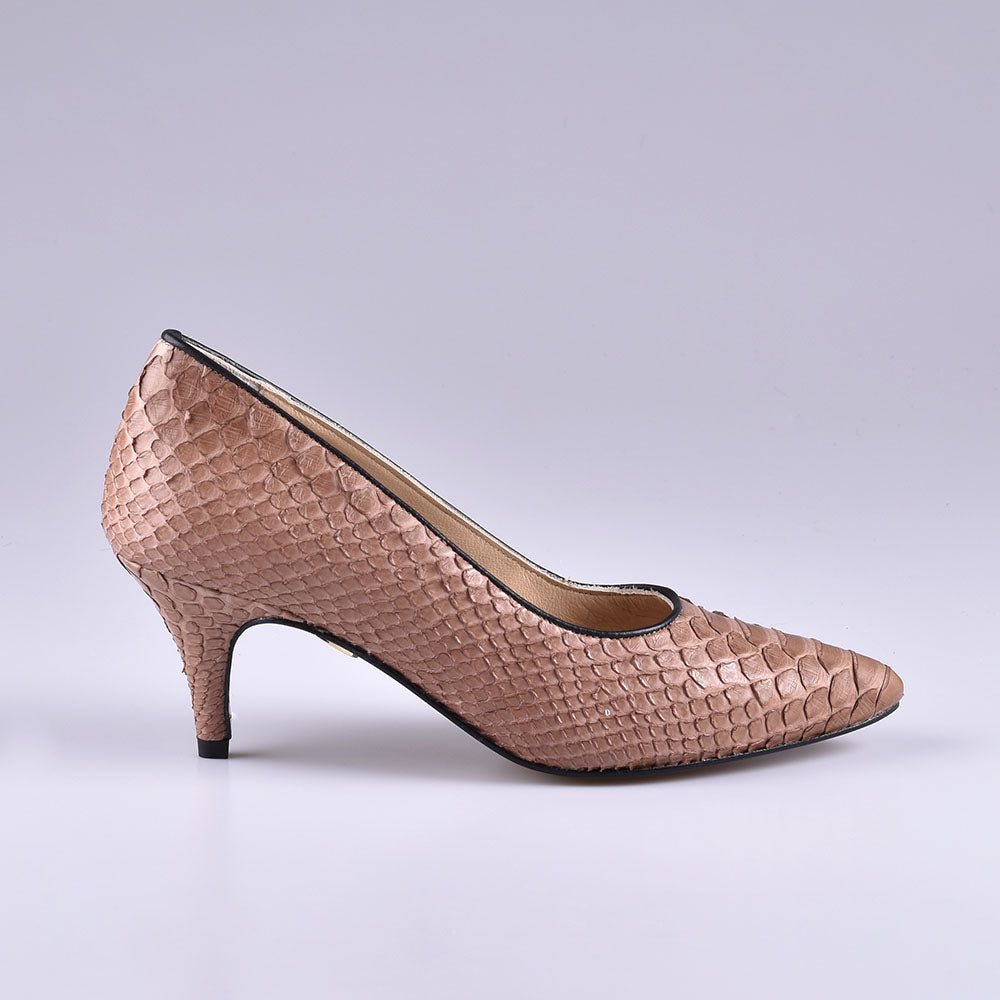 zapatos salon de piton