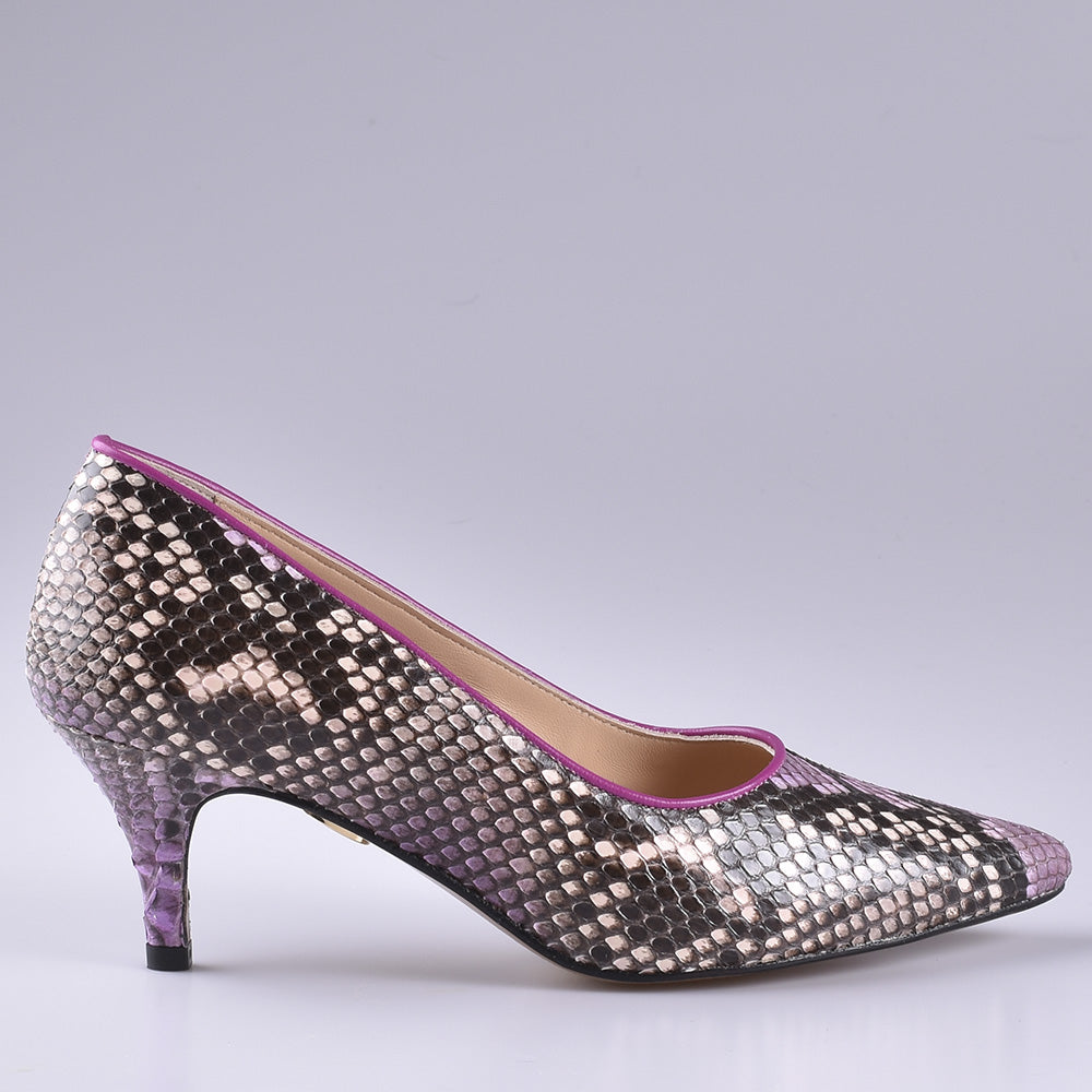 zapatos cuero rosa