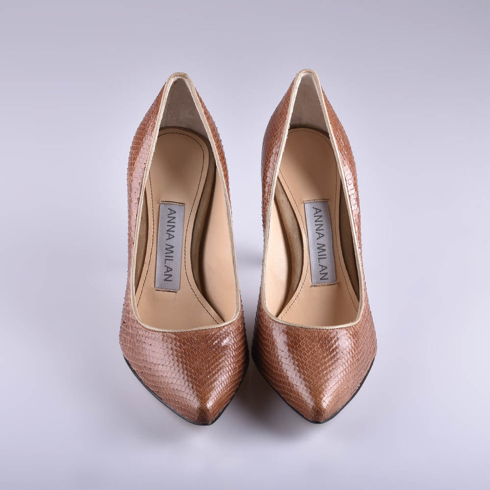 zapatos mujer piton