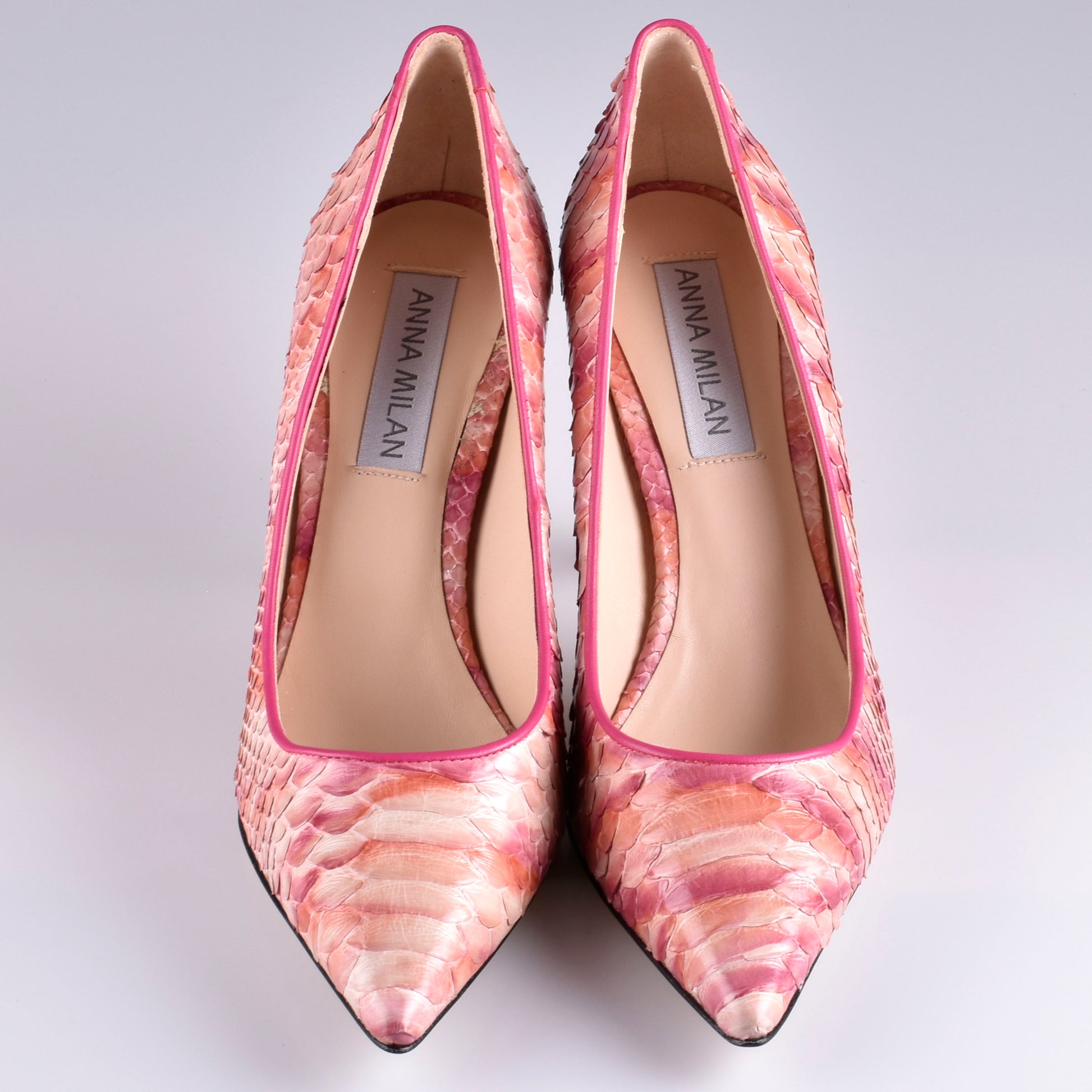 Zapatos de novia rosas