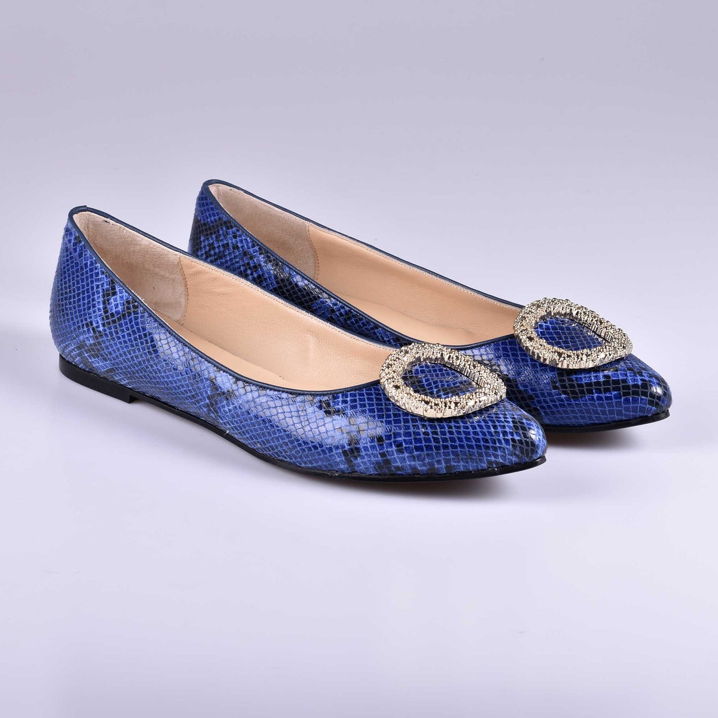 Bailarinas de piel azul