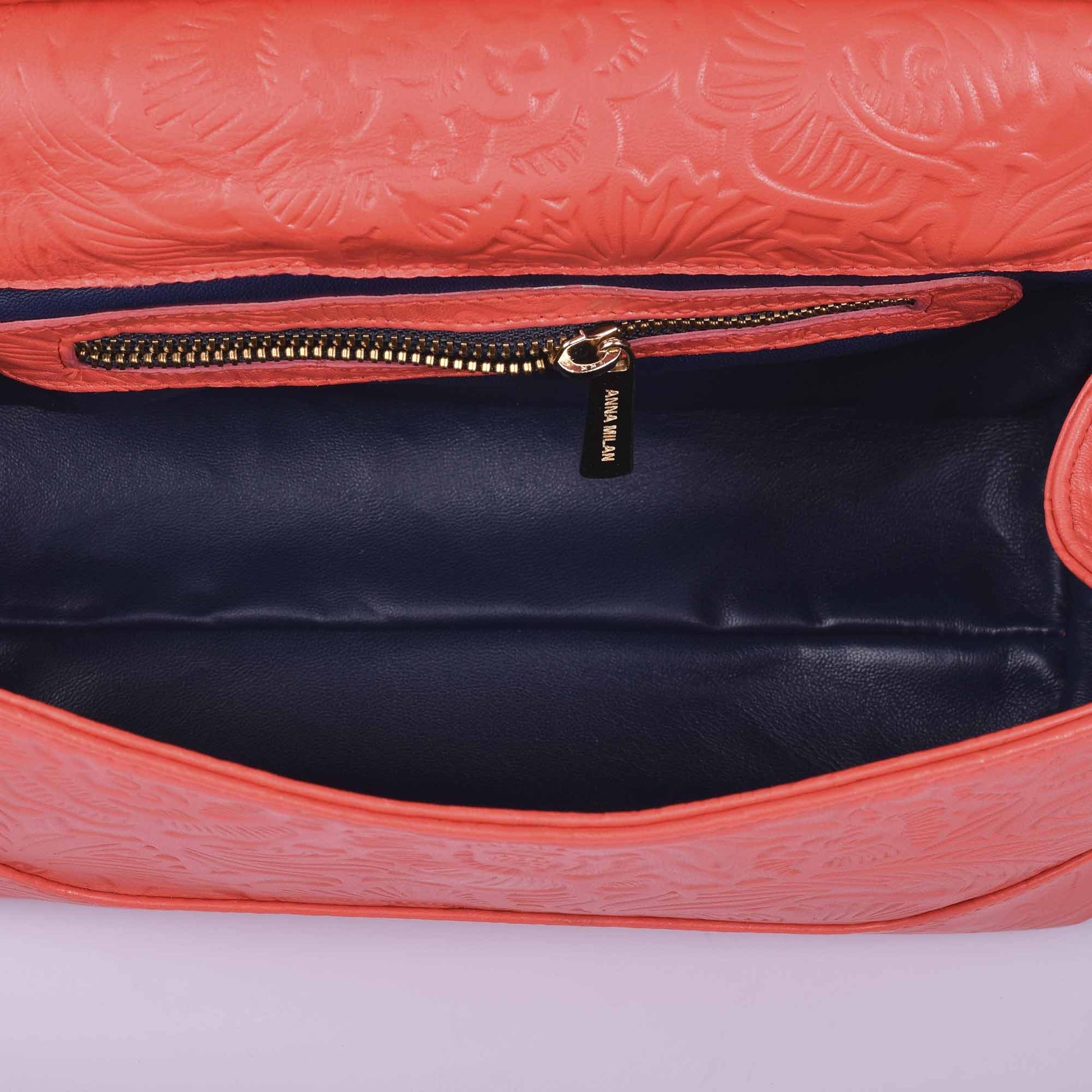 bolso piel natural