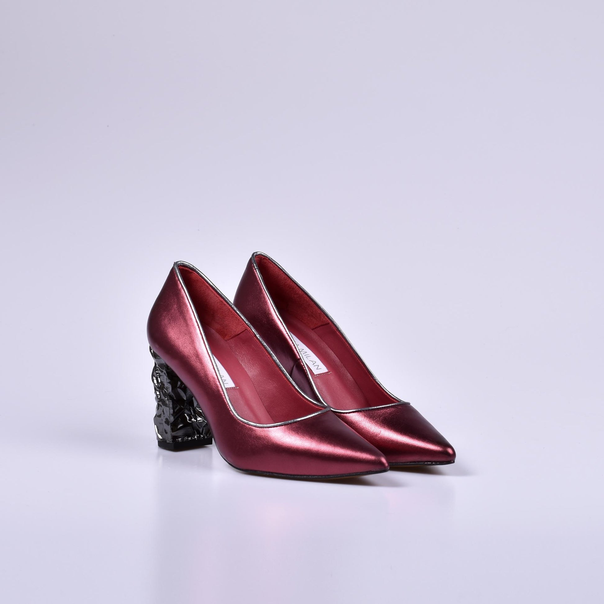 Salones con tacon brillante