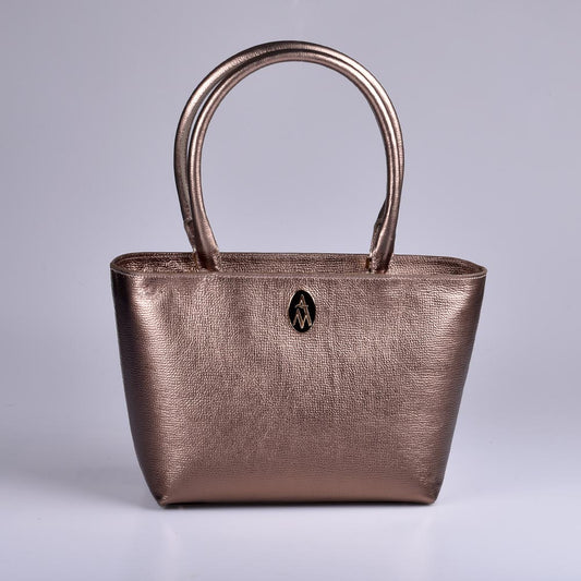 bolso grande bronce