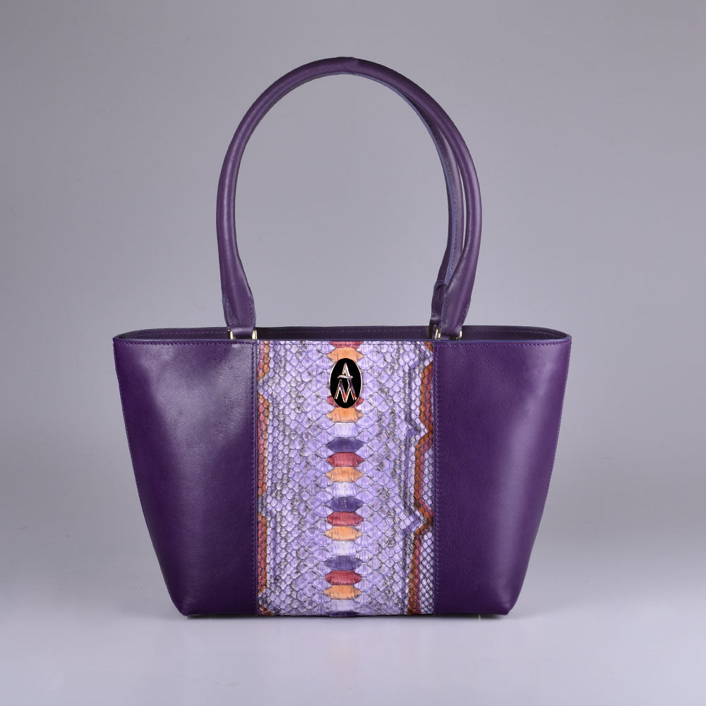 bolso mujer de pitón