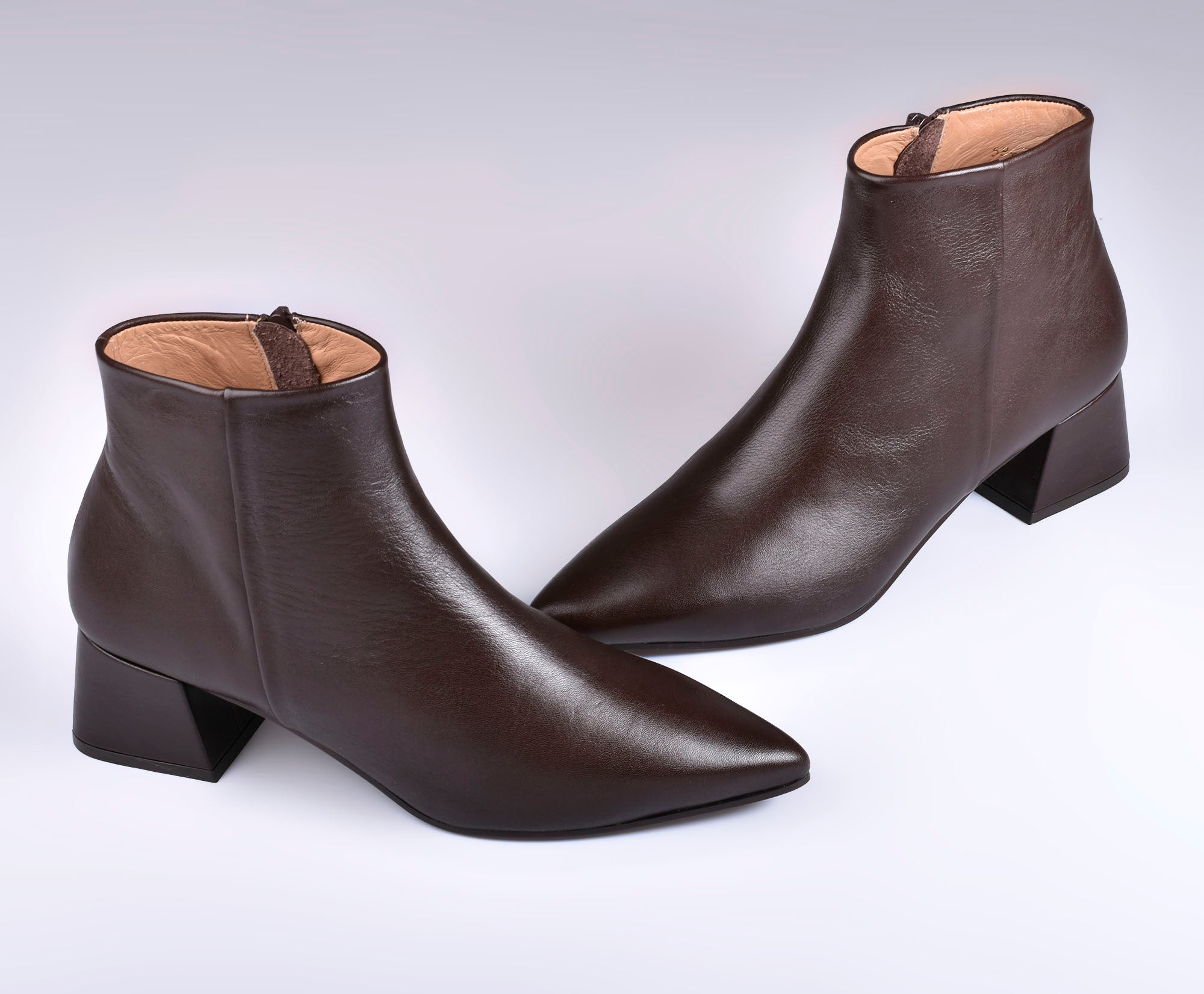 Botin piel marron new arrivals