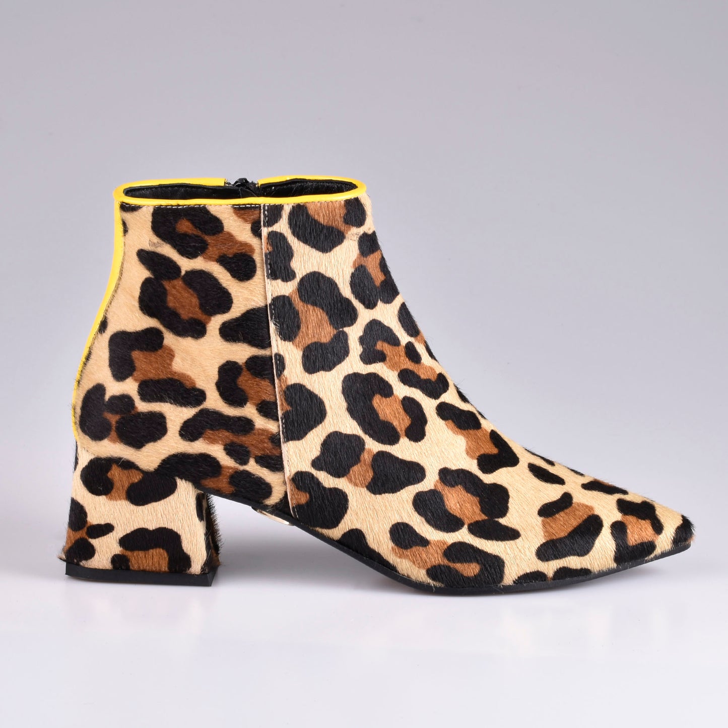 botin leopardo mujer