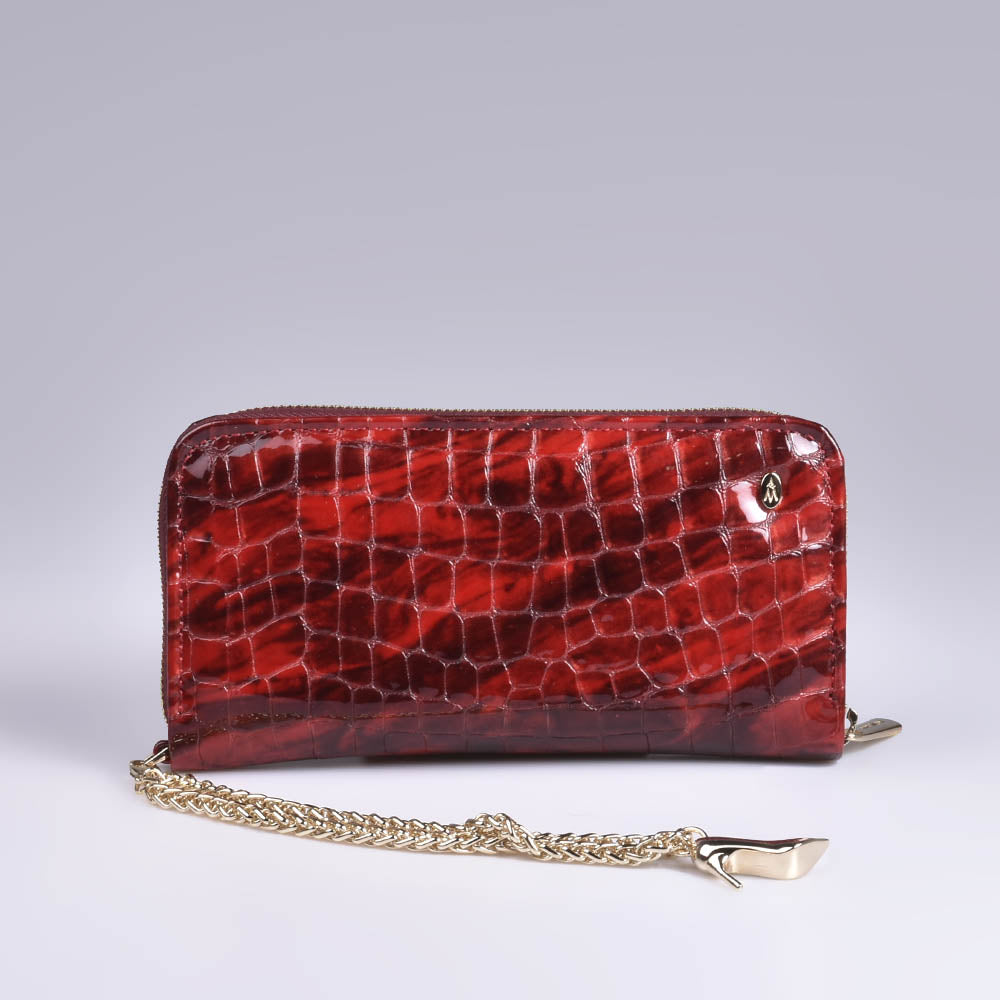 Cartera grande mujer rojo