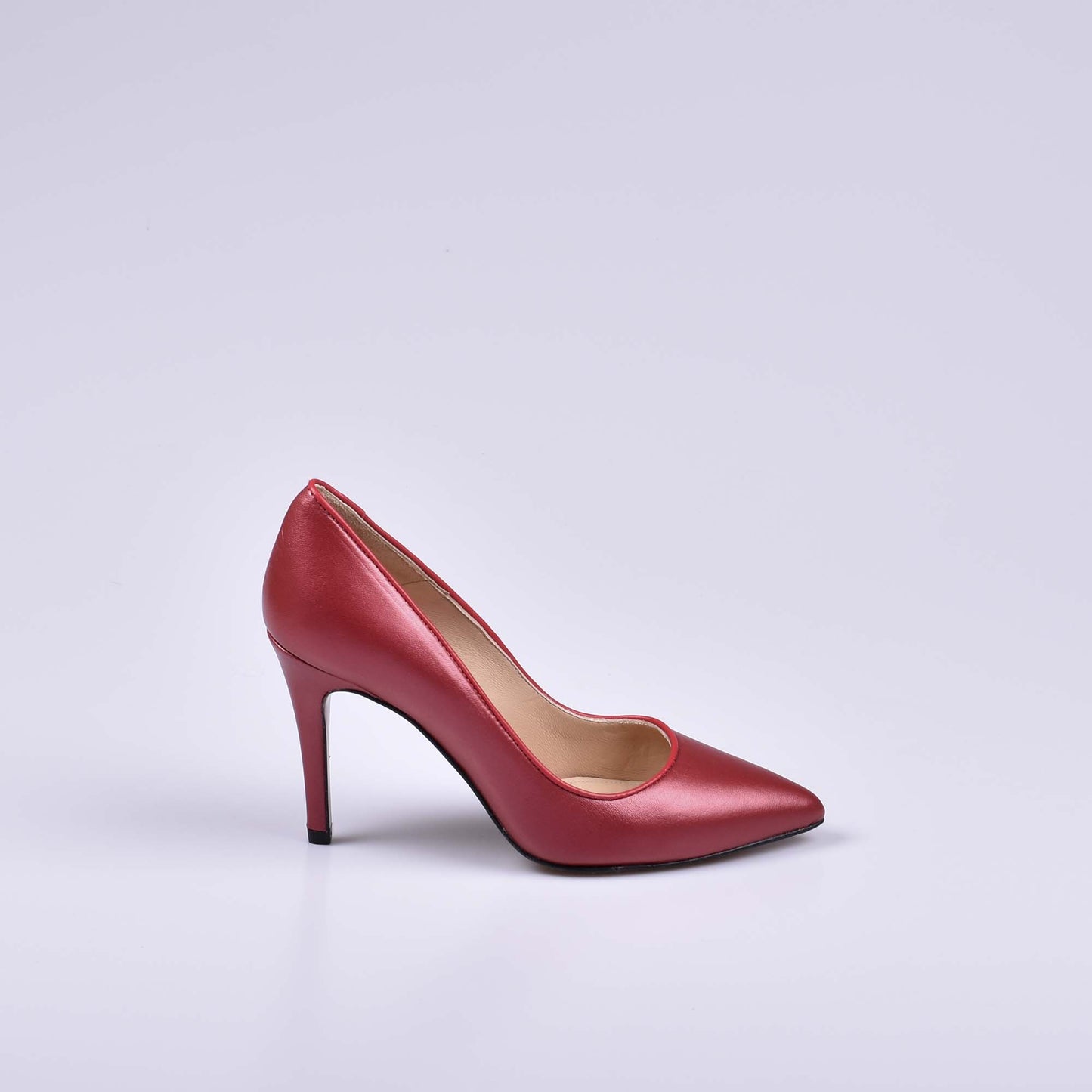zapatos mujer salon rojo